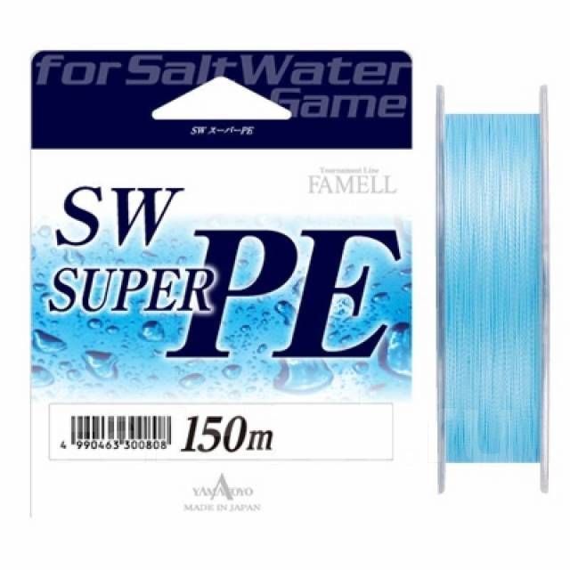 

Шнур YAMATOYO SW SUPER PE Х4 150m Blue #1.5/20Lb, Голубой, SW Super PE x4