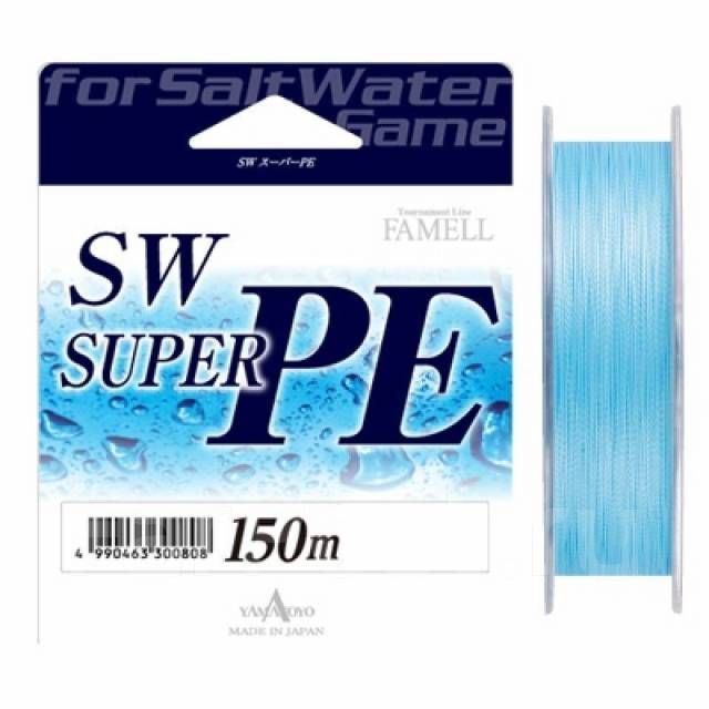 Шнур YAMATOYO SW SUPER PE Х4 150m Blue #1.2/16Lb