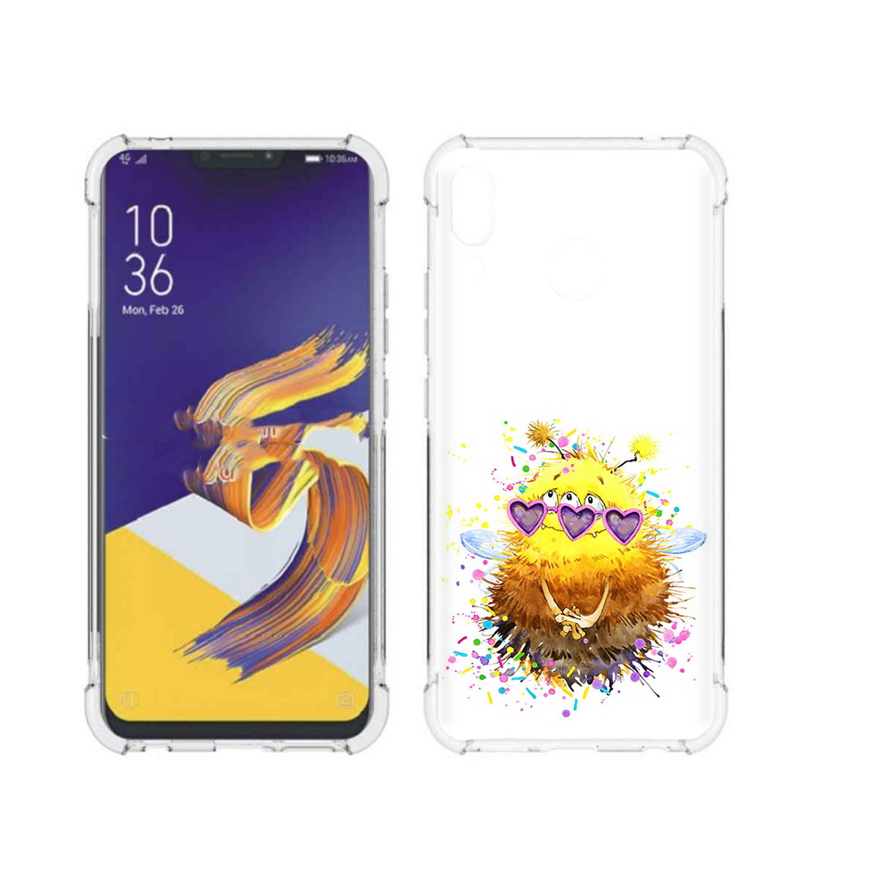 

Чехол MyPads Tocco для Asus ZenFone 5 Пушитый шмель, Прозрачный, Tocco