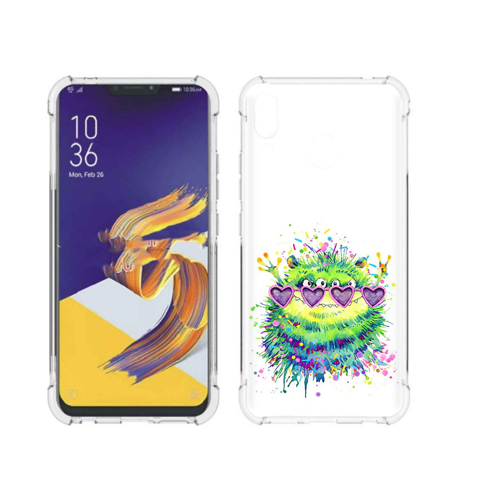

Чехол MyPads Tocco для Asus ZenFone 5 Пушистый персонаж, Прозрачный, Tocco