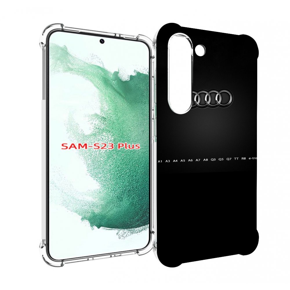 

Чехол MyPads audi 1 мужской для Samsung Galaxy S23 Plus +, Прозрачный, Tocco