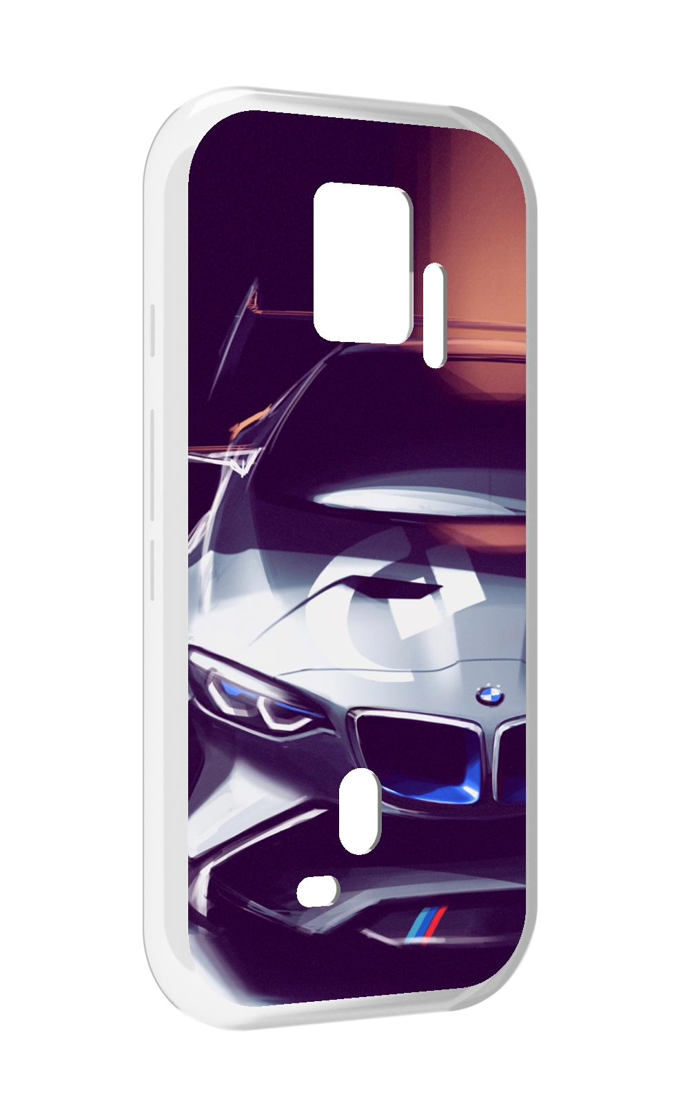 

Чехол MyPads Бэмвэ мужской для ZTE Nubia Red Magic 7S Pro, Прозрачный, Tocco