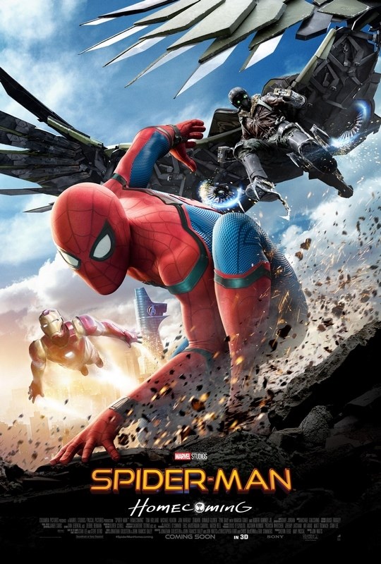 

Постер к фильму "Человек-паук: Возвращение домой" (Spider-Man Homecoming) 50x70 см