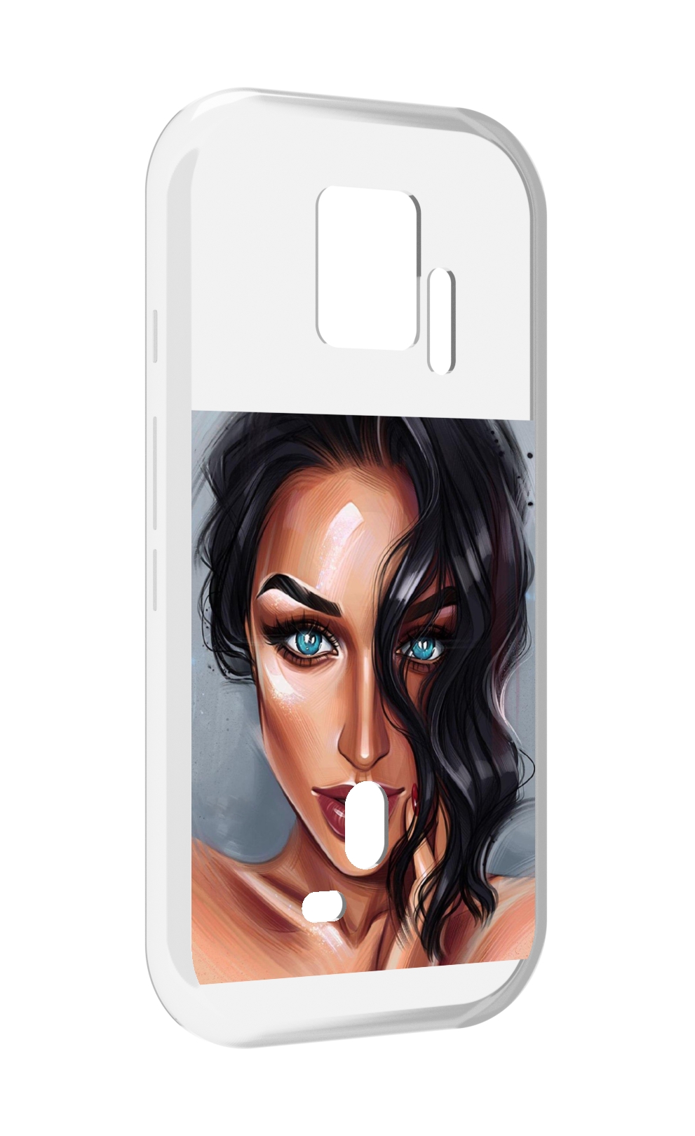 

Чехол MyPads Брюнетка для ZTE Nubia Red Magic 7S Pro, Прозрачный, Tocco
