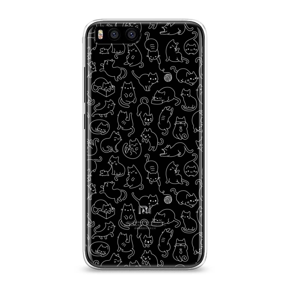 

Чехол Awog на Xiaomi Mi 6 "Шкодливые котики", Разноцветный, 30650-2