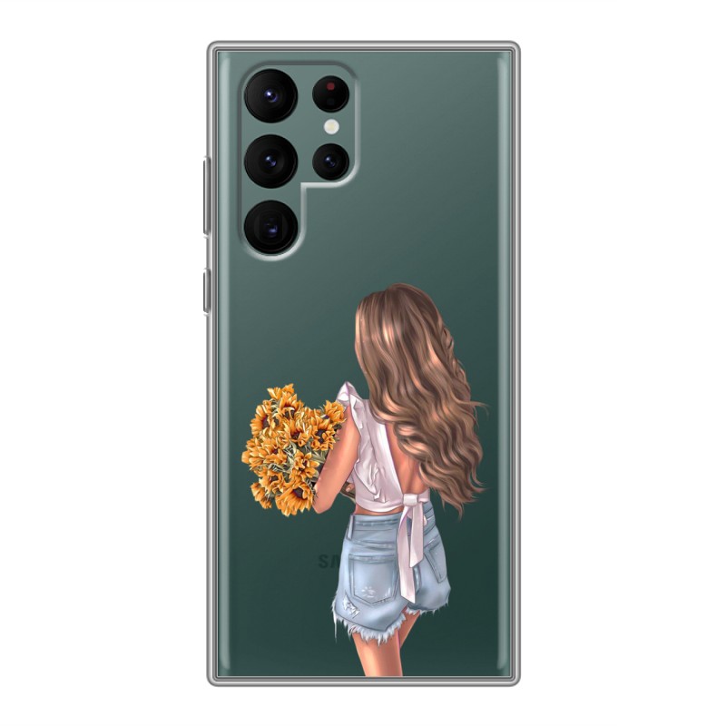 

Прозрачный чехол для Samsung Galaxy S22 Ultra, 80856