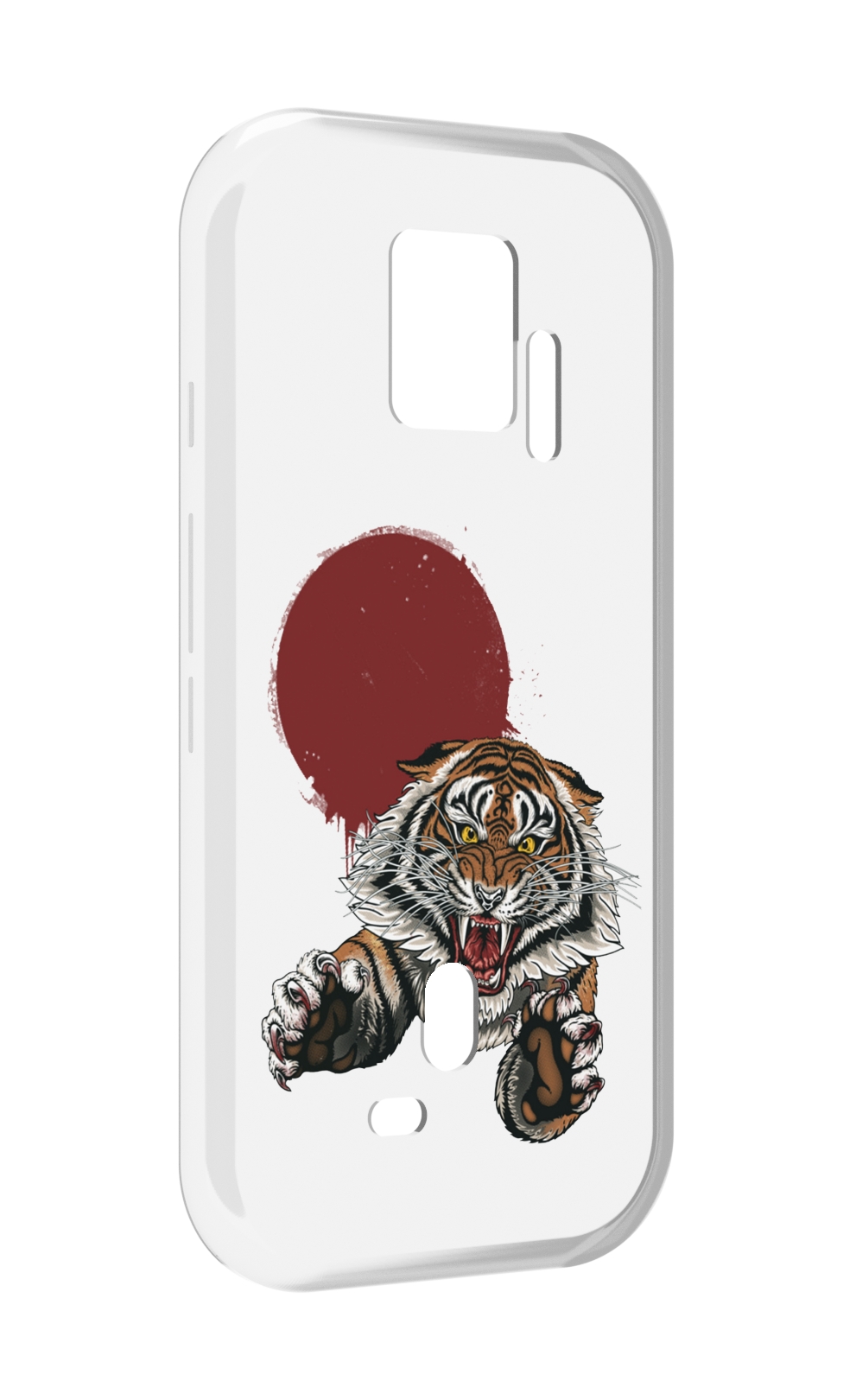 

Чехол MyPads Бросок тигра для ZTE Nubia Red Magic 7S Pro, Прозрачный, Tocco