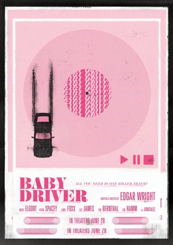 

Постер к фильму "Малыш на драйве" (Baby Driver) A3