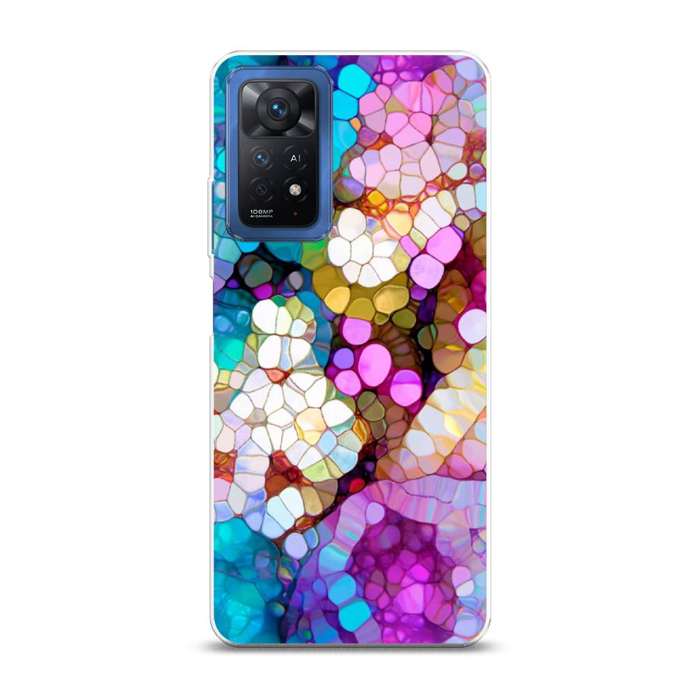 фото Силиконовый чехол "калейдоскоп" на xiaomi redmi note 11 pro 5g awog