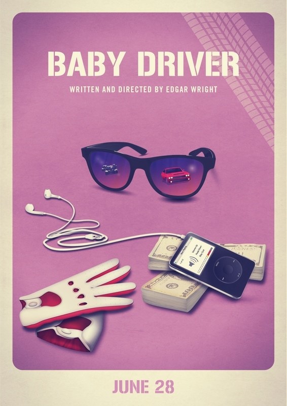 

Постер к фильму "Малыш на драйве" (Baby Driver) Оригинальный 41,9x59,4 см