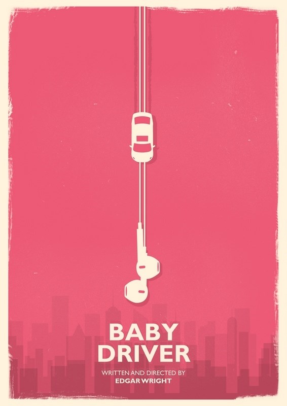 

Постер к фильму "Малыш на драйве" (Baby Driver) A3