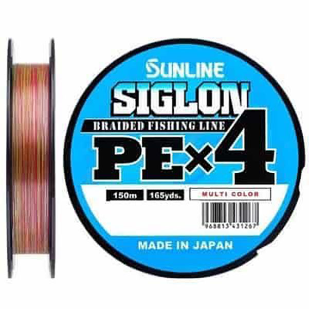

Шнур Sunline SIGLON PE X4 Multicolor 150 m #1.5 (25 lb, 11.0kg), Разноцветный, Siglion PE x4