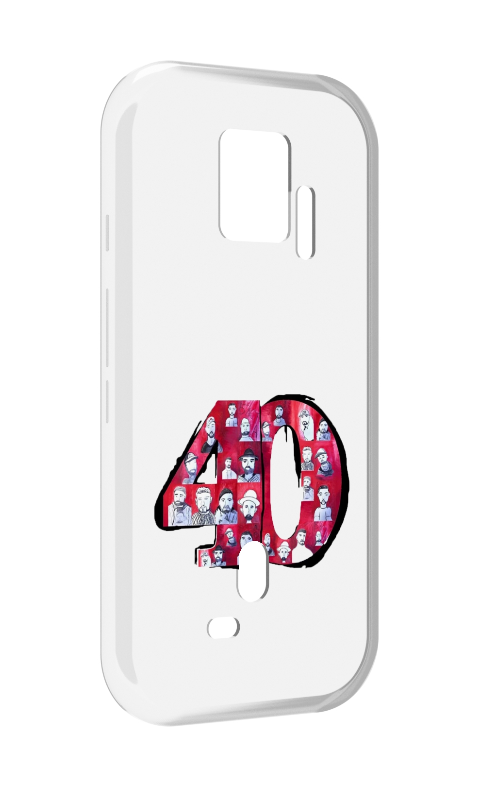 

Чехол MyPads Баста 40 для ZTE Nubia Red Magic 7S Pro, Прозрачный, Tocco