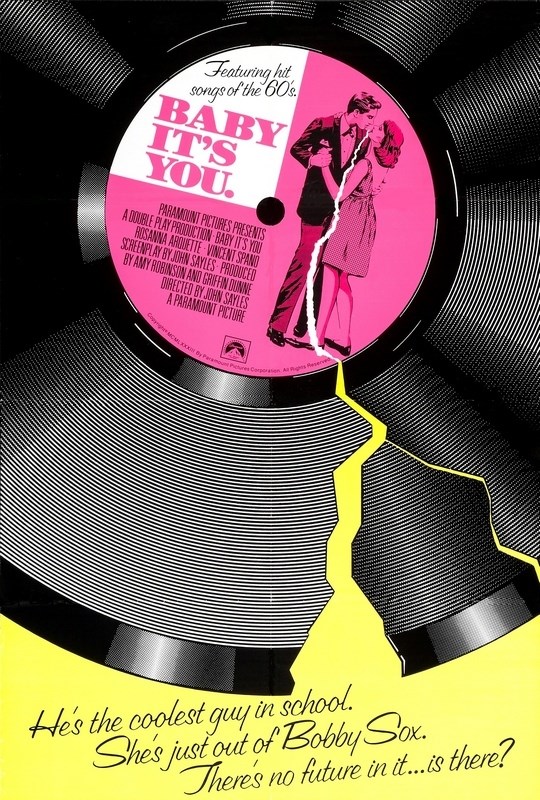 

Постер к фильму "Крошка, это ты!" (Baby It's You) 50x70 см