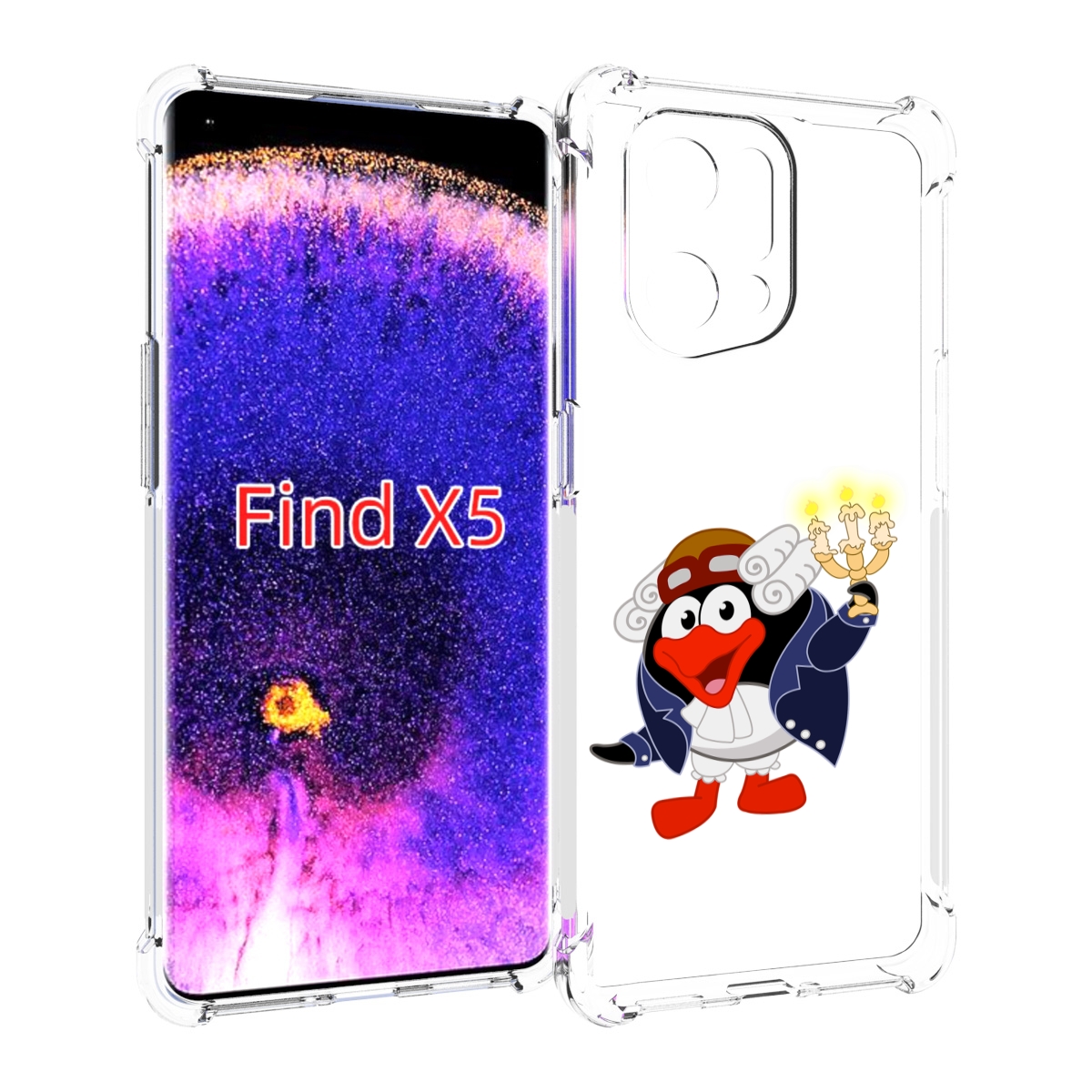 

Чехол MyPads пин-графф для Oppo Find X5, Прозрачный, Tocco