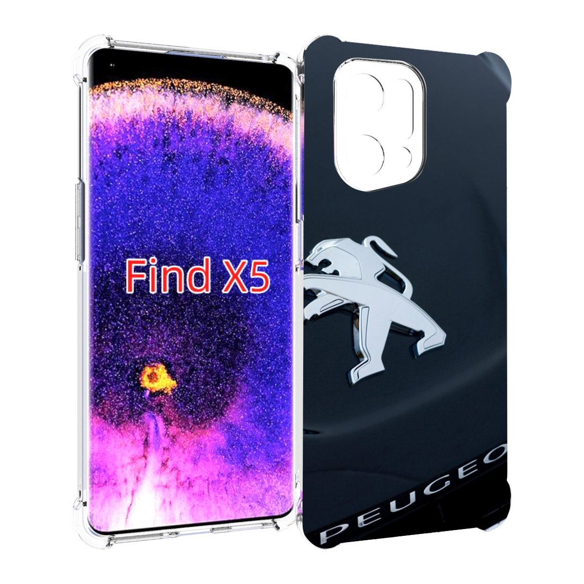 

Чехол MyPads peugeot 2 для Oppo Find X5, Прозрачный, Tocco
