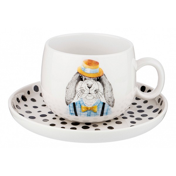 

Чайная пара Fashion Animals 409-132, Fashion Animals 409-132
