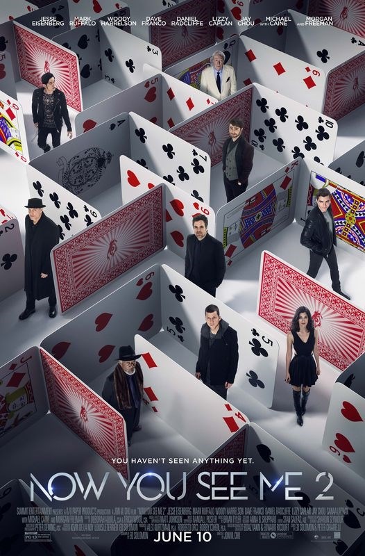 

Постер к фильму "Иллюзия обмана 2" (Now You See Me 2) Оригинальный 68,6x104,1 см