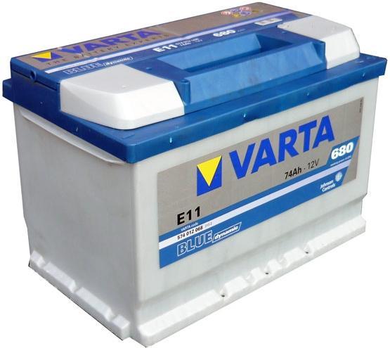 Аккумулятор автомобильный Varta Blue Dymamic 574012068 74 Ач 100023104599