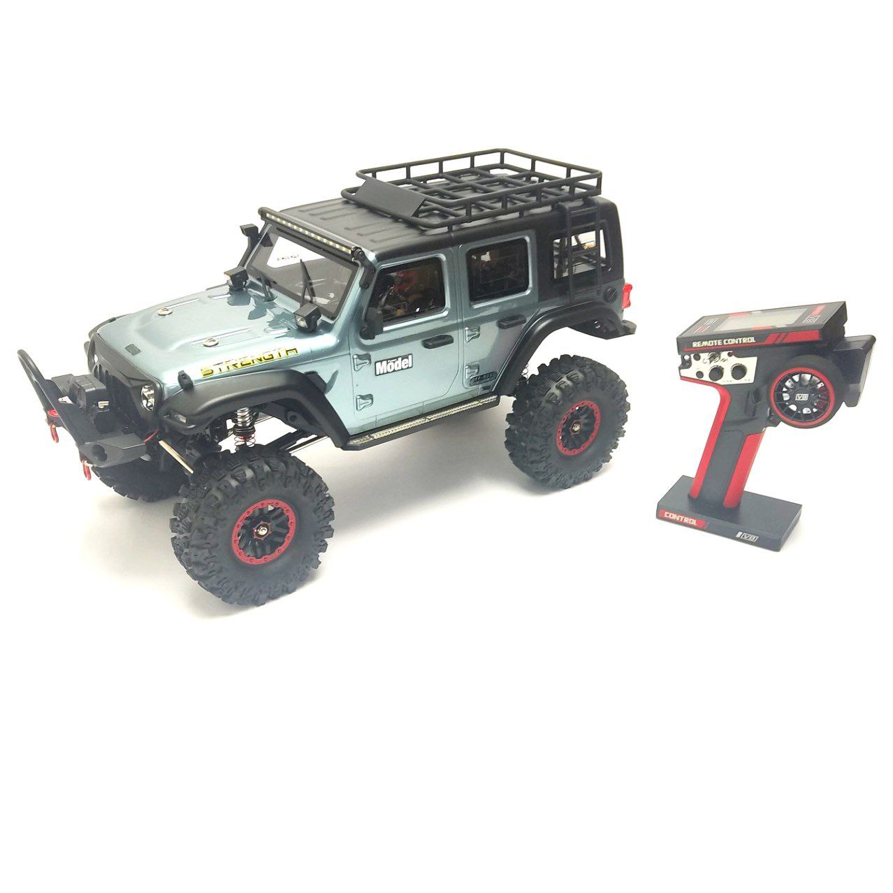 Радиоуправляемый краулер WLToys PRO 4WD RTR масштаб 110 24G - WLT-104006 GREY