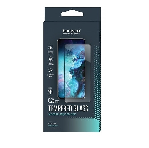 

Защитное стекло BoraSCO Full Glue для Apple iPhone 14 Pro Max black черный