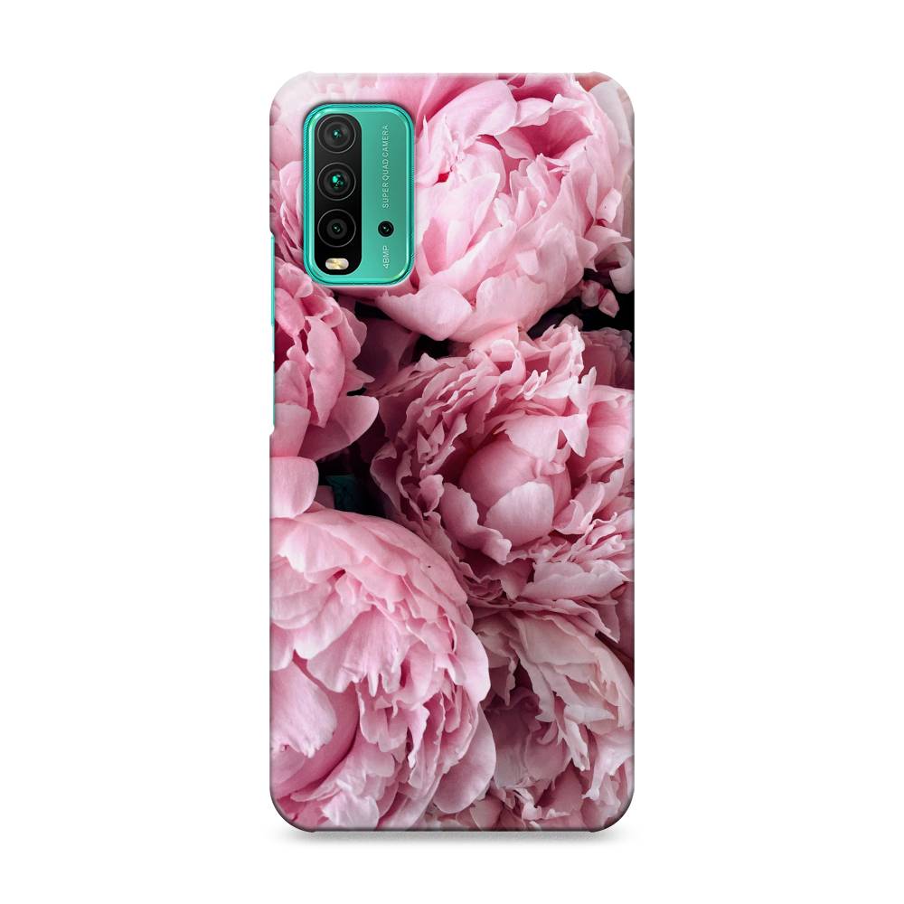 

Пластиковый чехол "Нежные пионы" на Xiaomi Redmi 9T, 39820-6