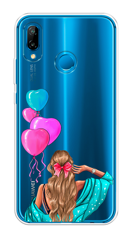 

Чехол Awog на Huawei P20 Lite "День Рождения", Голубой;розовый;бежевый, 64450-7