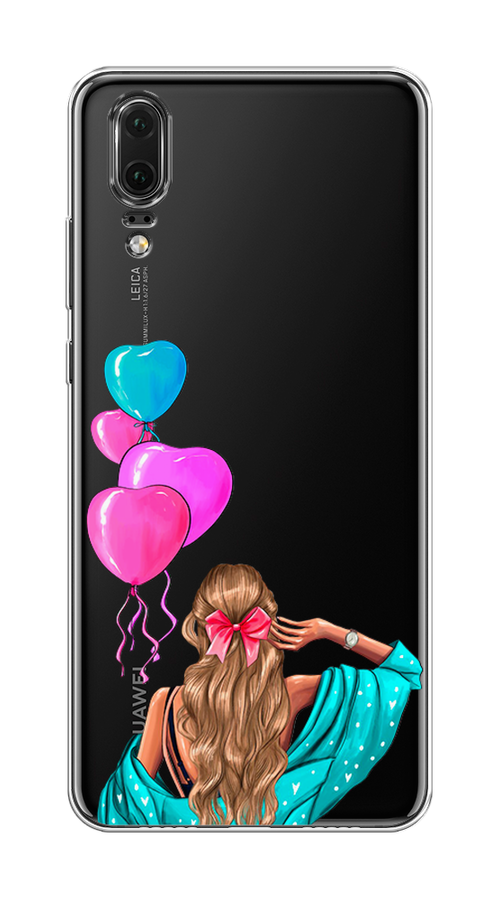 

Чехол Awog на Huawei P20 "День Рождения", Голубой;розовый;бежевый, 64350-7
