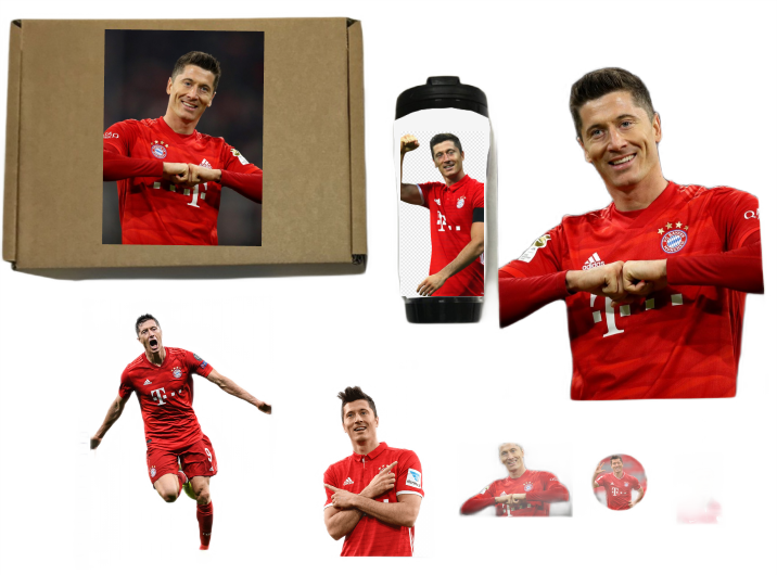 

Бокс GOODbrelok Роберт Левандовский, Robert Lewandowski №5