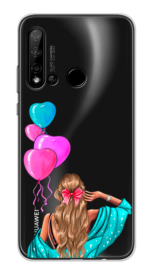 

Чехол Awog на Huawei Nova 5i "День Рождения", Голубой;розовый;бежевый, 69850-7