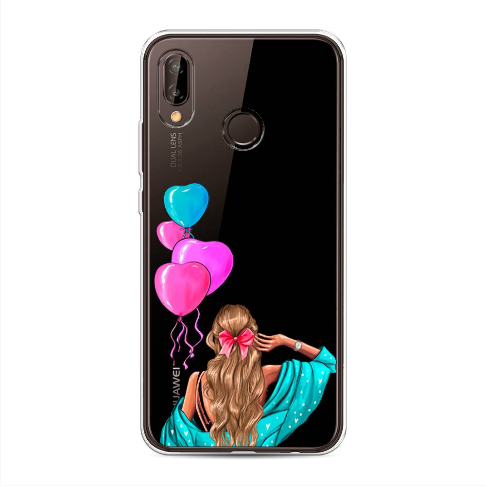 

Чехол Awog на Huawei Nova 3 "День Рождения", Голубой;розовый;бежевый, 66150-7