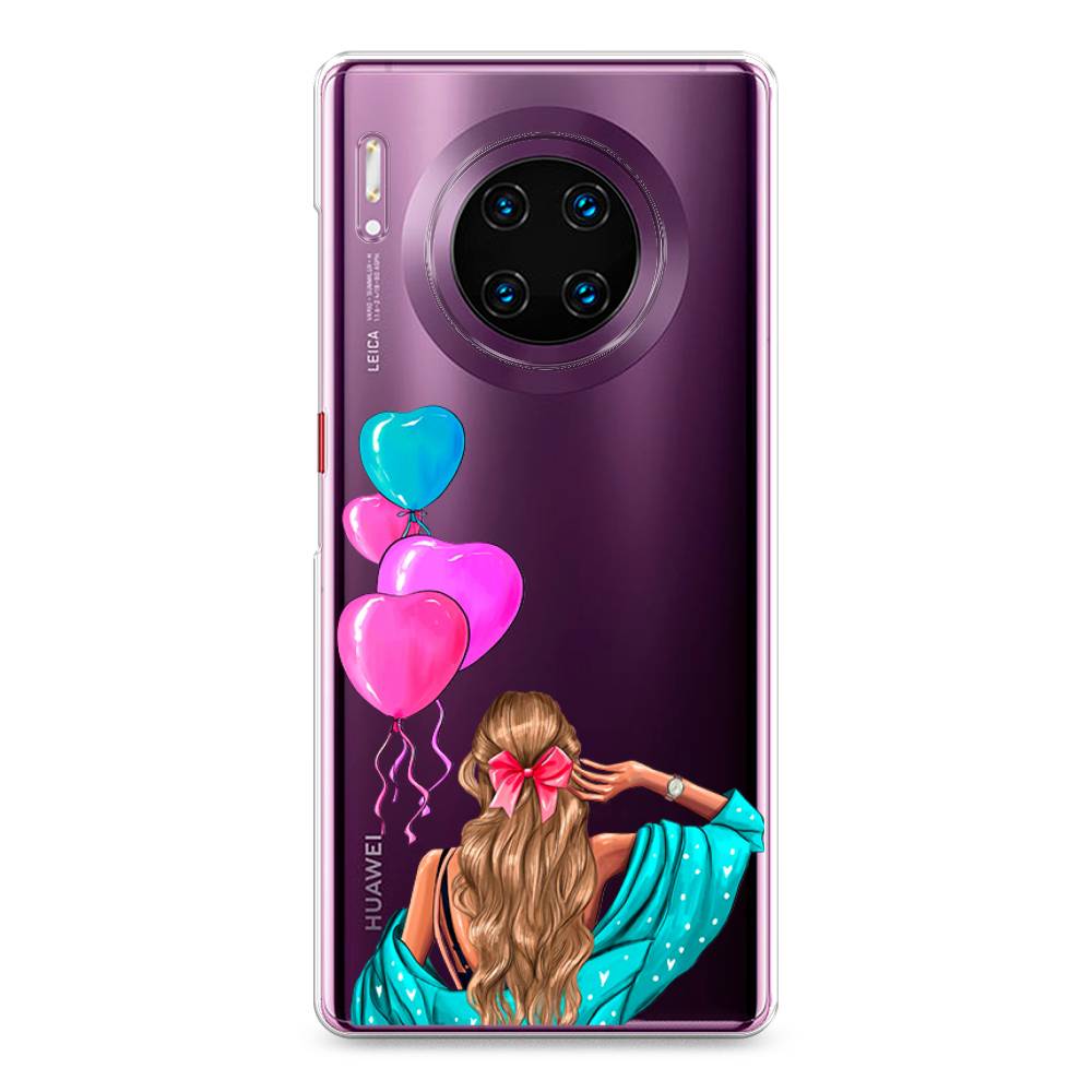 

Чехол Awog на Huawei Mate 30 Pro "День Рождения", Голубой;розовый;бежевый, 610450-7