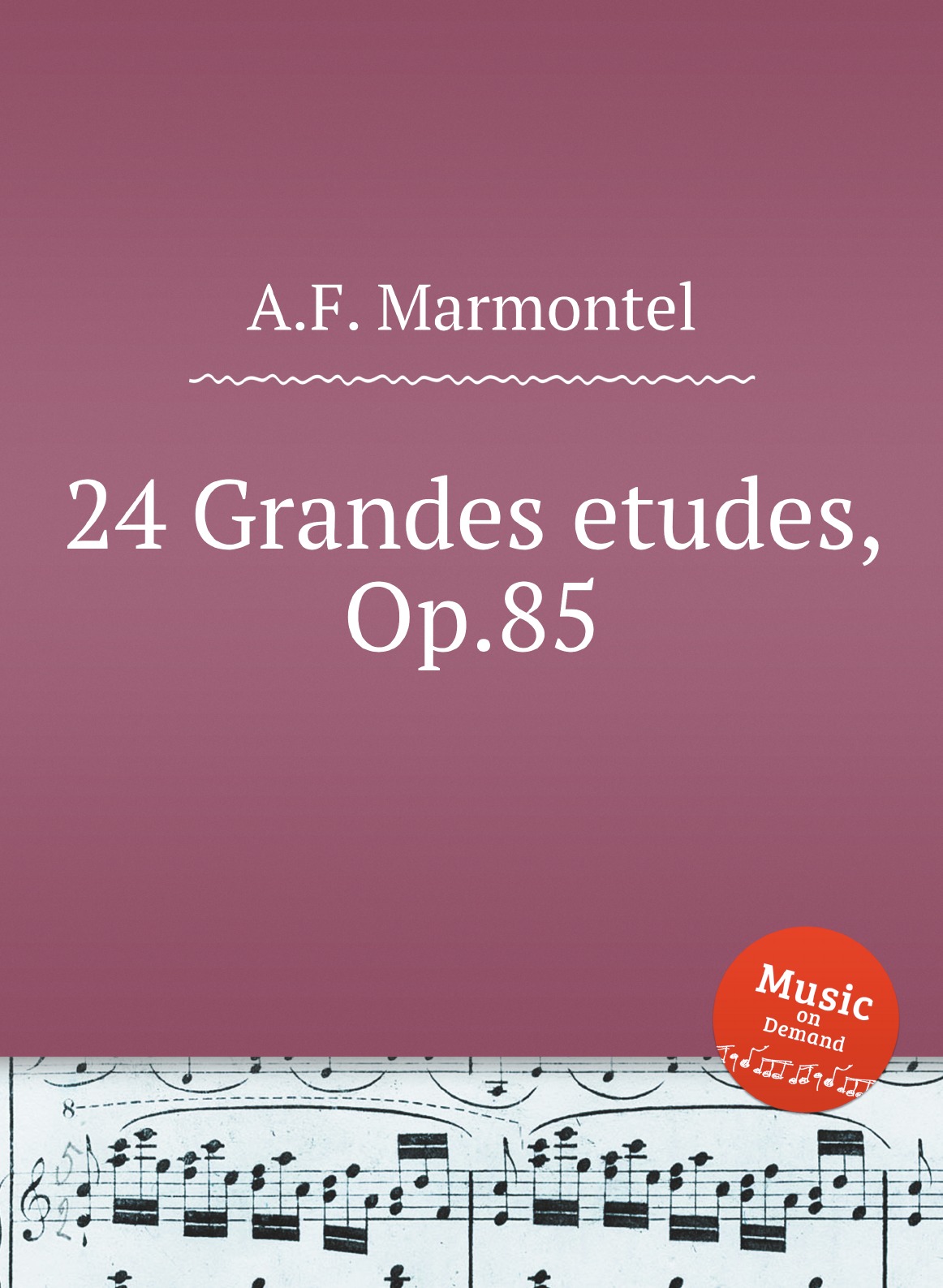 

24 Grandes etudes, Op.85