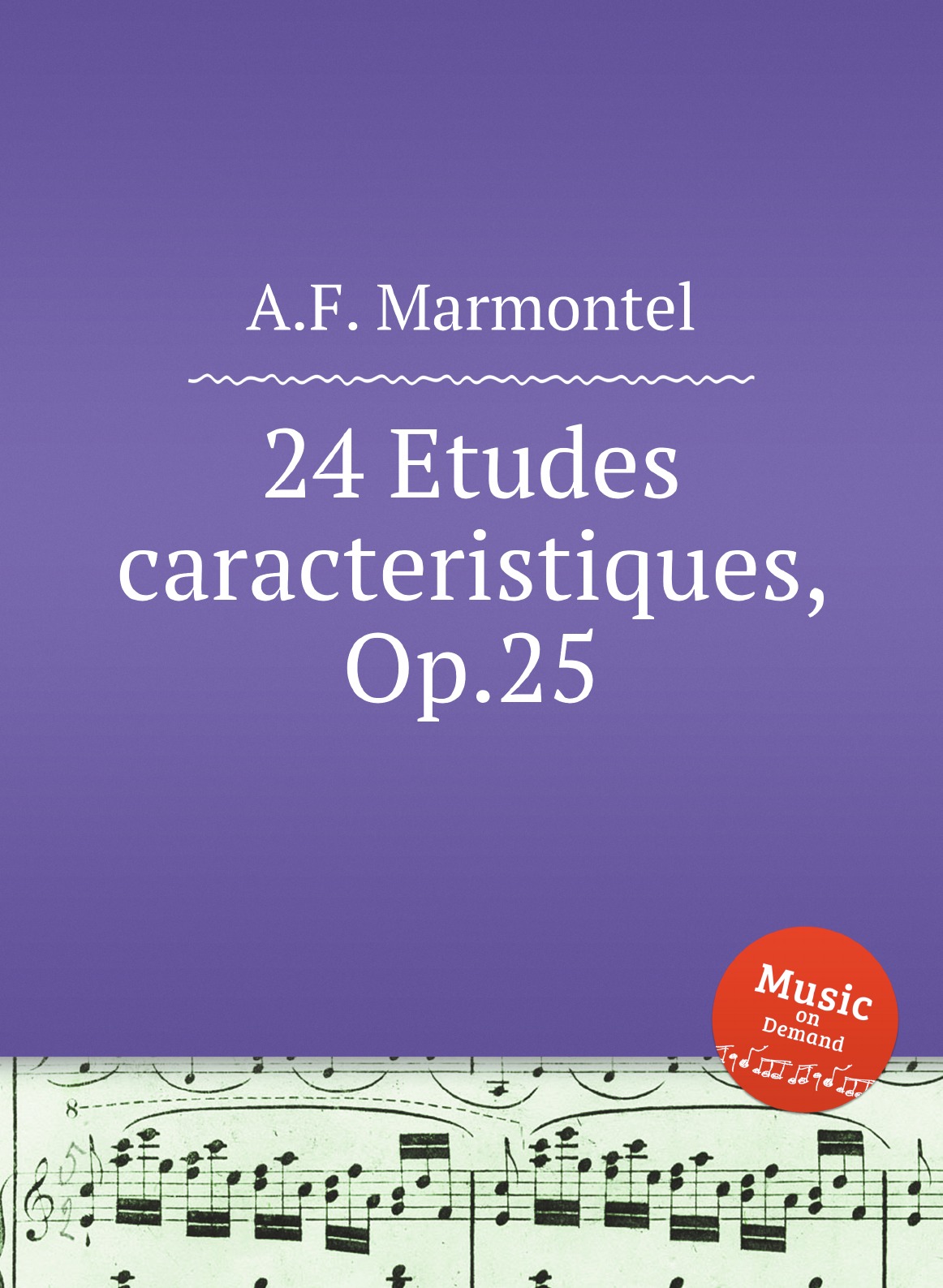 

24 Etudes caracteristiques, Op.25