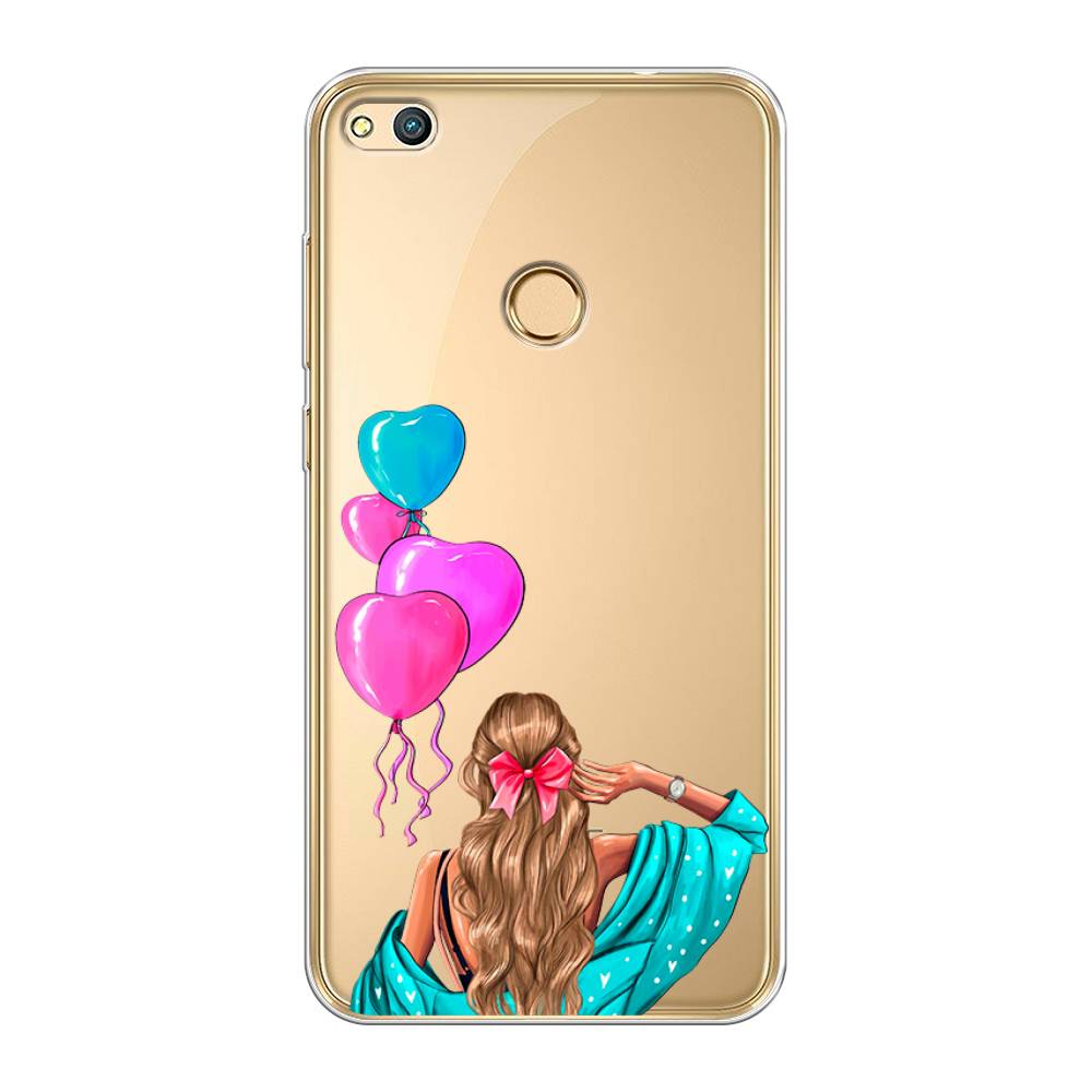 

Чехол Awog на Honor 8 Lite "День Рождения", Голубой;розовый;бежевый, 63950-7