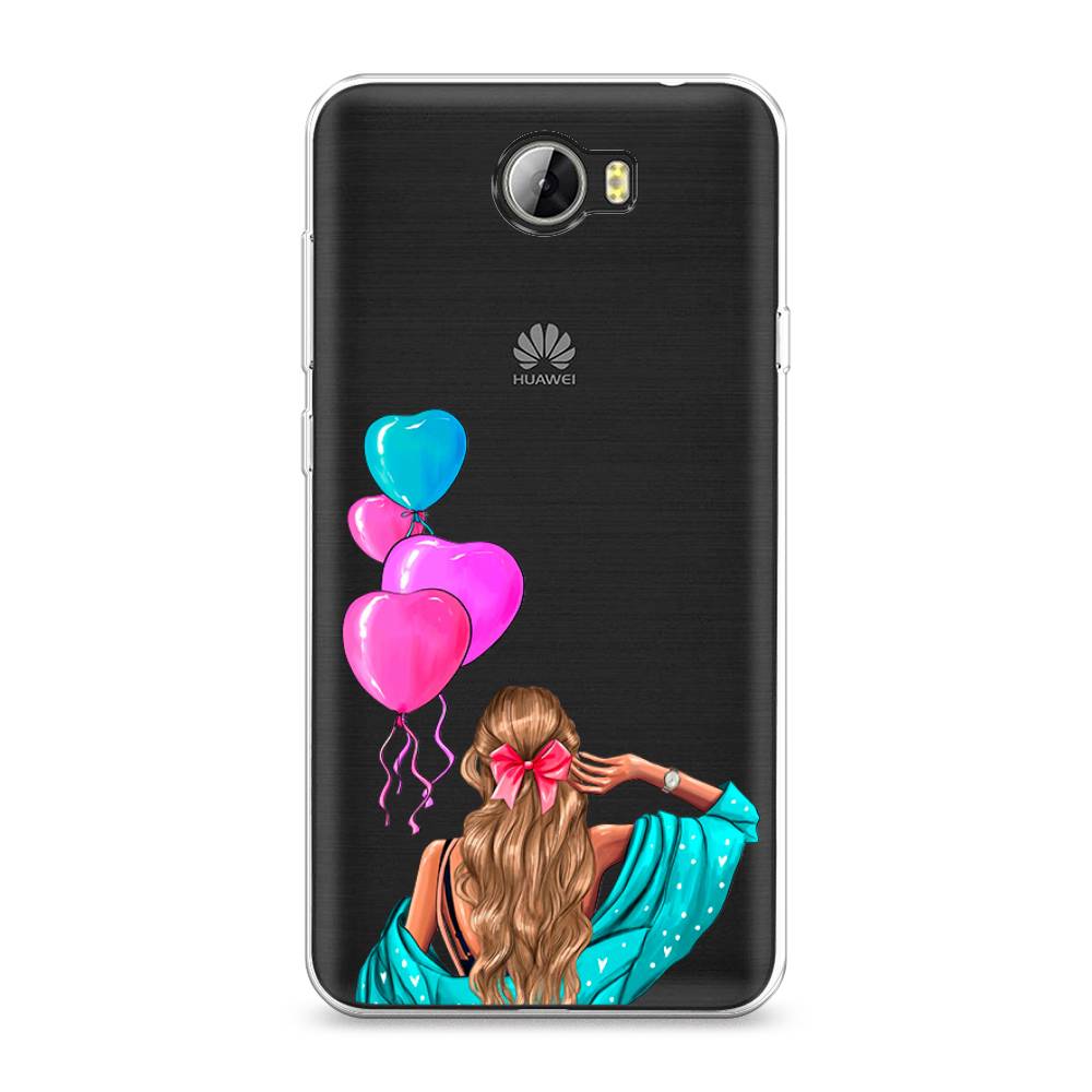 

Чехол Awog на Honor 5A "День Рождения", Голубой;розовый;бежевый, 60350-7