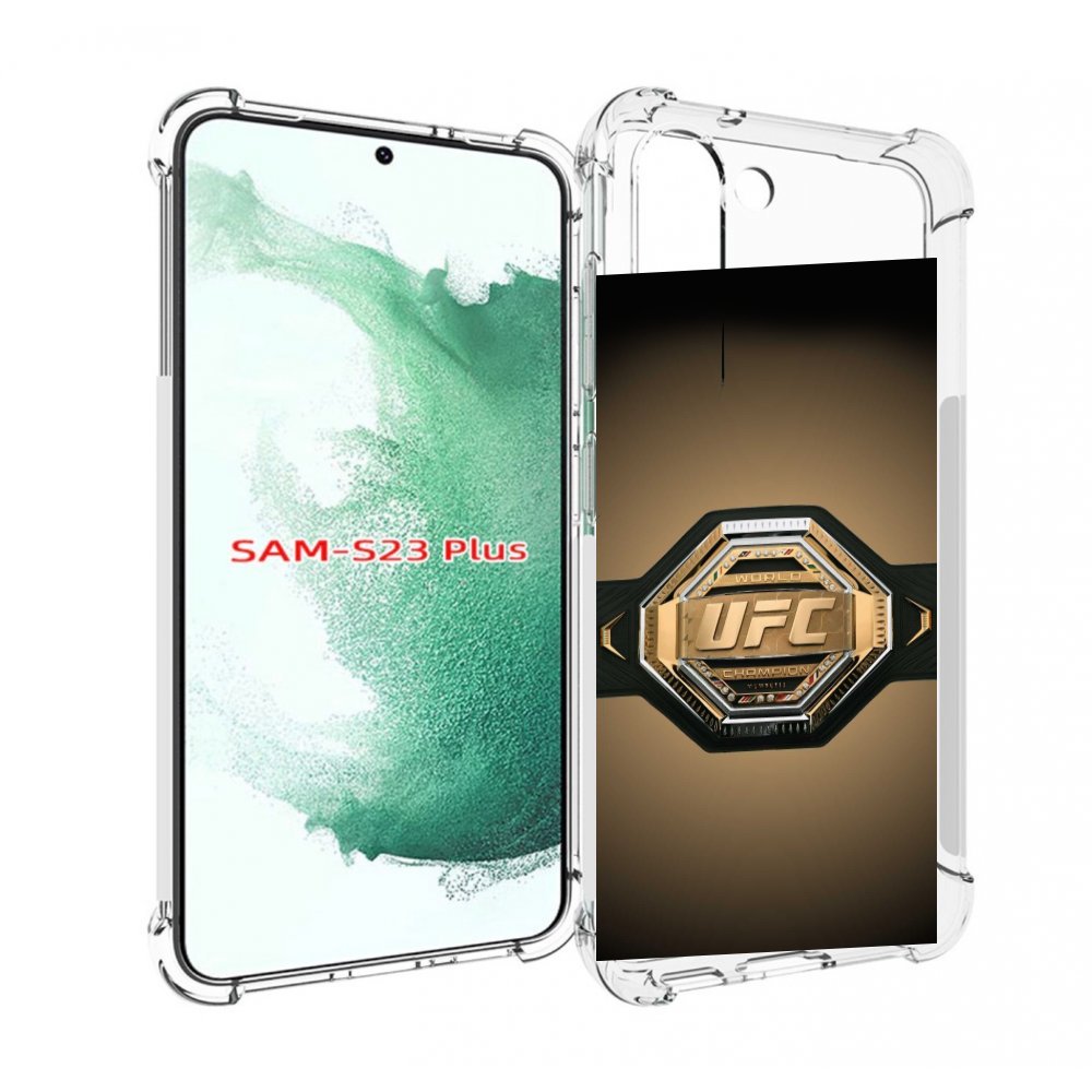 Чехол MyPads UFC единоборства мужской для Samsung Galaxy S23 Plus +