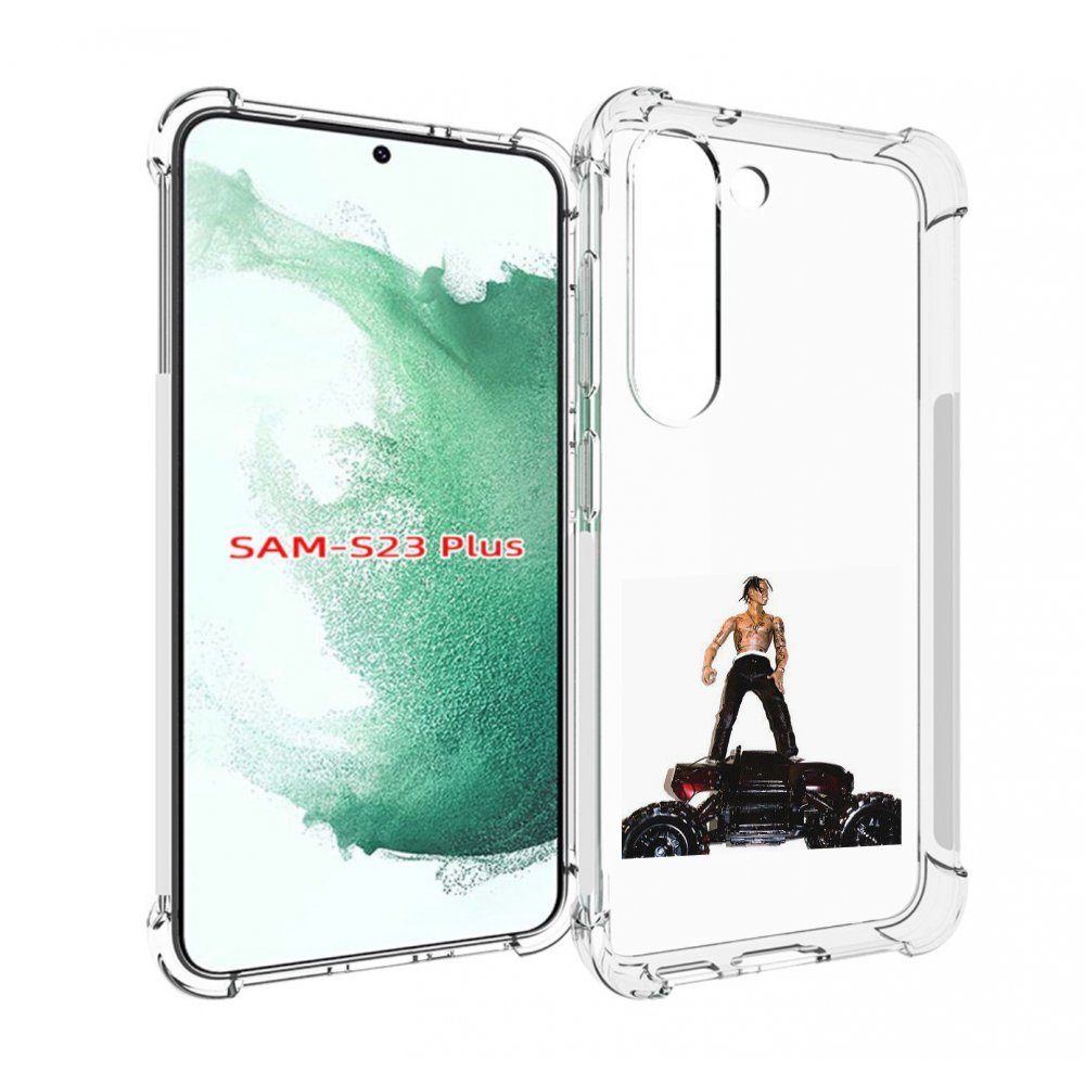 

Чехол MyPads Travis Scott - Rodeo для Samsung Galaxy S23 Plus +, Прозрачный, Tocco