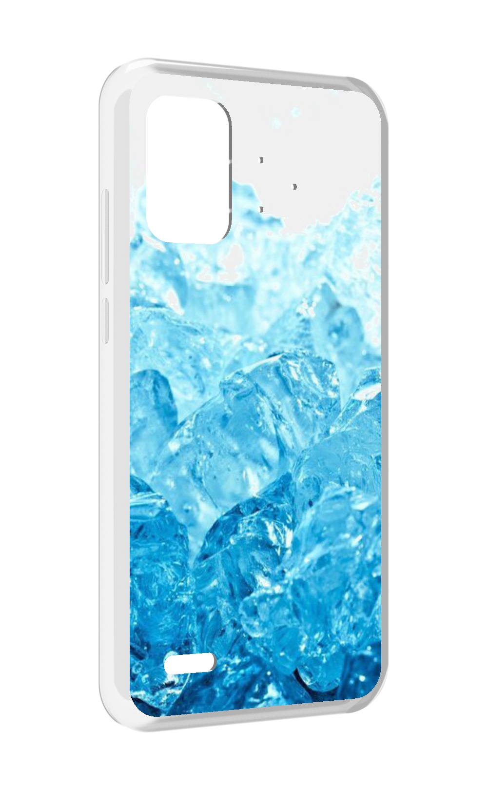 

Чехол MyPads кусочки-льда для UMIDIGI Bison Pro, Прозрачный, Tocco