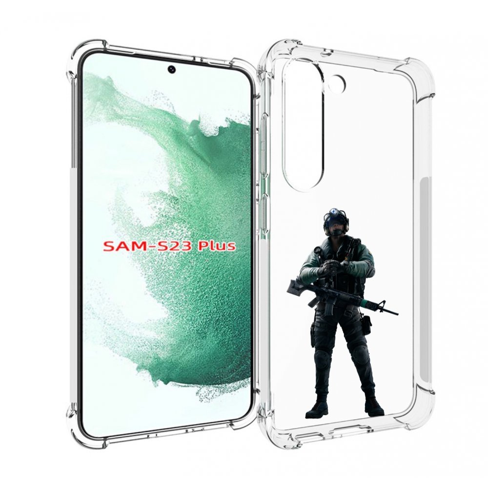 

Чехол MyPads Tom-Clancy's-Rainbow-Six-2 для Samsung Galaxy S23 Plus +, Прозрачный, Tocco