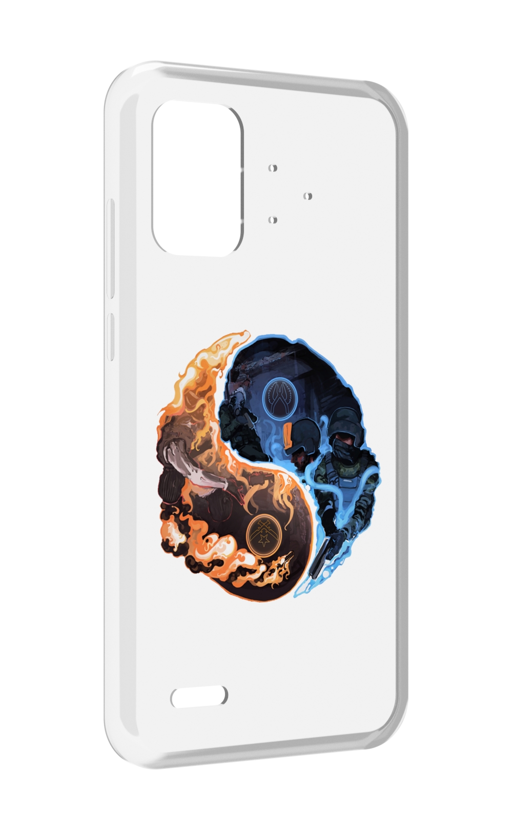 

Чехол MyPads кс-го-инь-янь для UMIDIGI Bison Pro, Прозрачный, Tocco