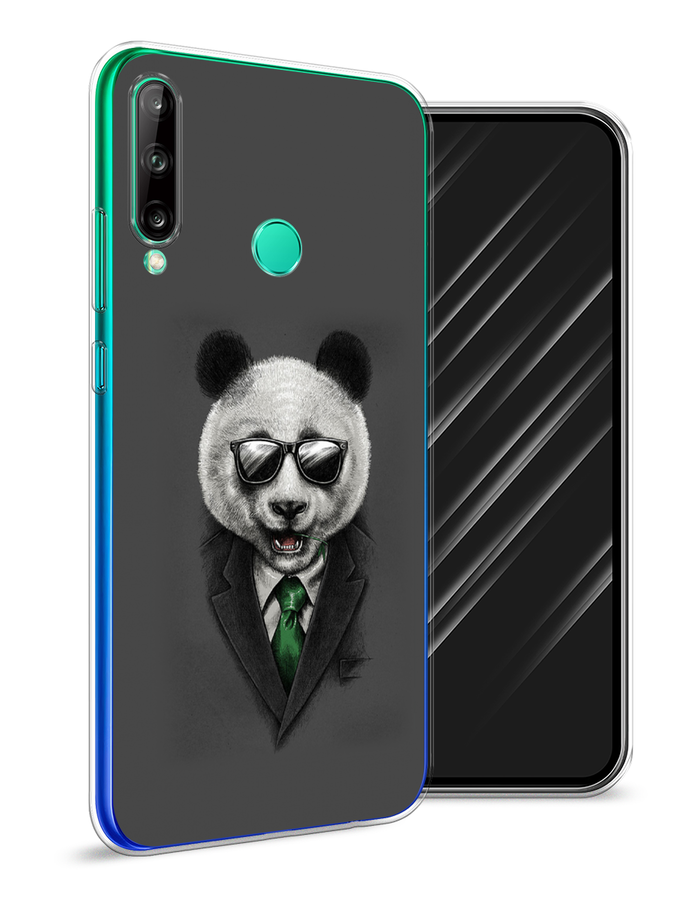 

Чехол Awog на Huawei Y7p "Деловая панда", Серый;зеленый, 6103350-10