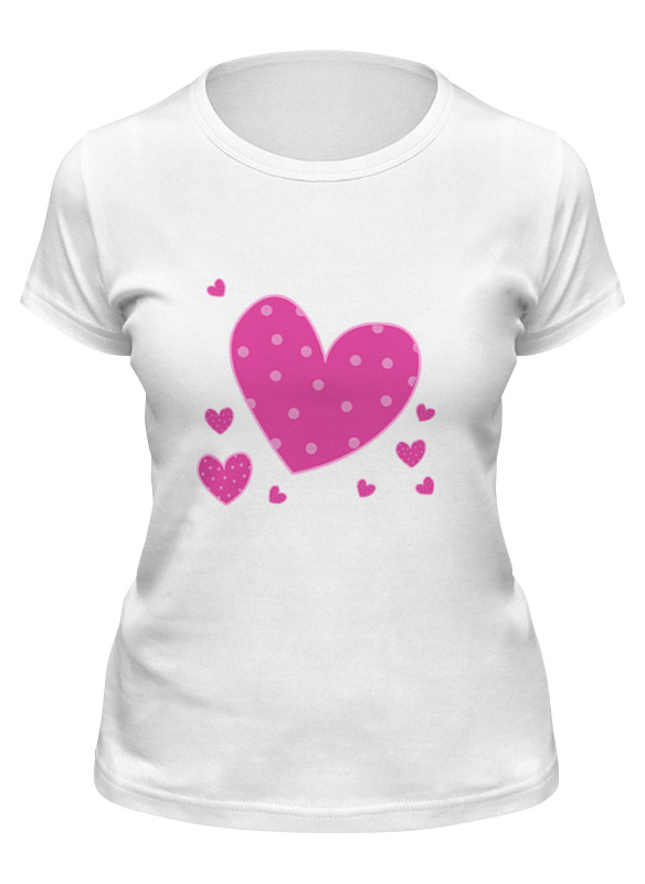 

Футболка женская Printio love белая 2XL, Белый, "love"