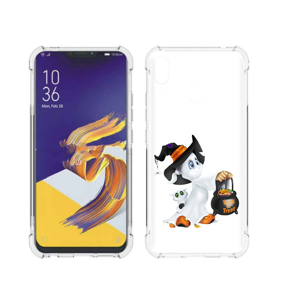 Чехол MyPads Tocco для Asus ZenFone 5 Маленький призрак