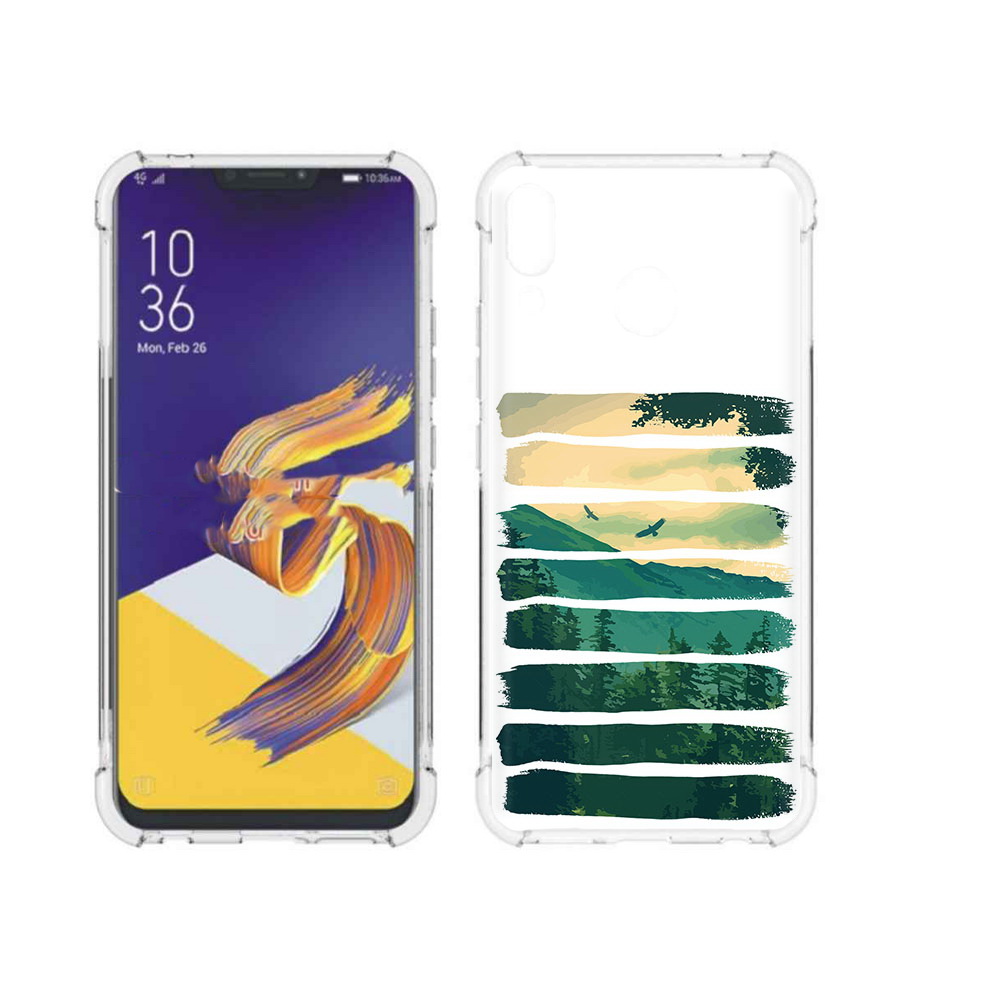 

Чехол MyPads Tocco для Asus ZenFone 5 Лесная чаща, Прозрачный, Tocco