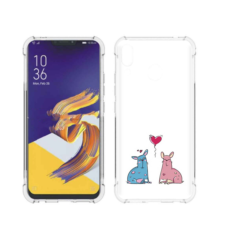 

Чехол MyPads Tocco для Asus ZenFone 5 Лама любовь, Прозрачный, Tocco