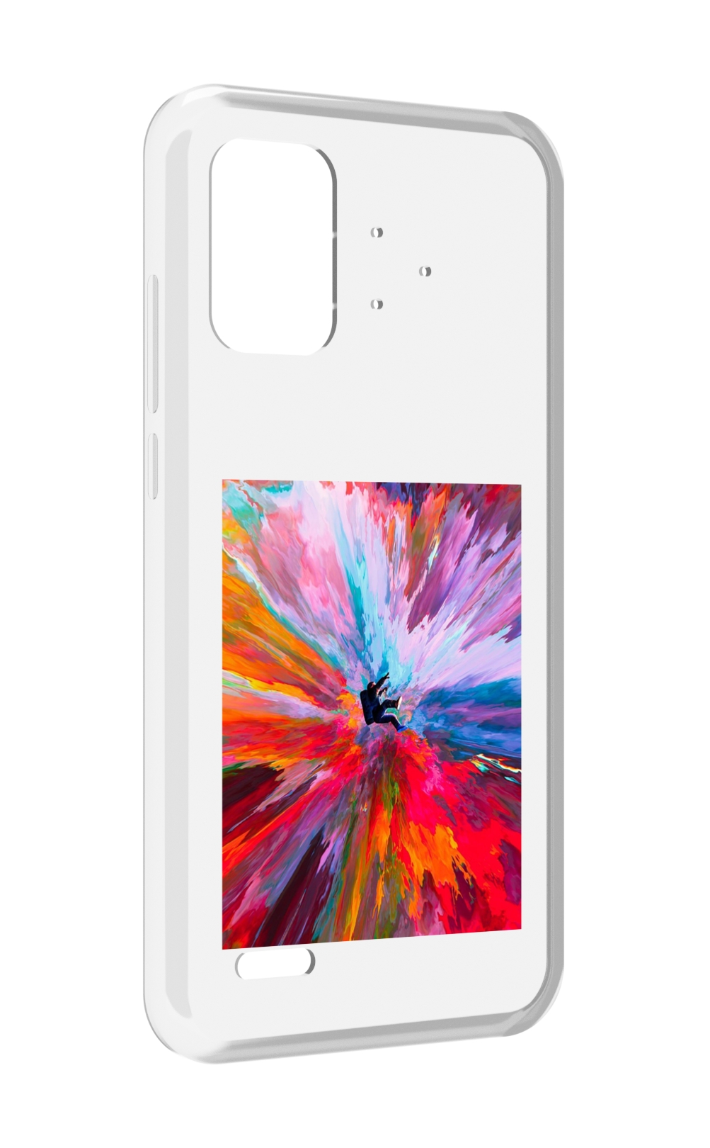 

Чехол MyPads красочный астранавт для UMIDIGI Bison Pro, Прозрачный, Tocco