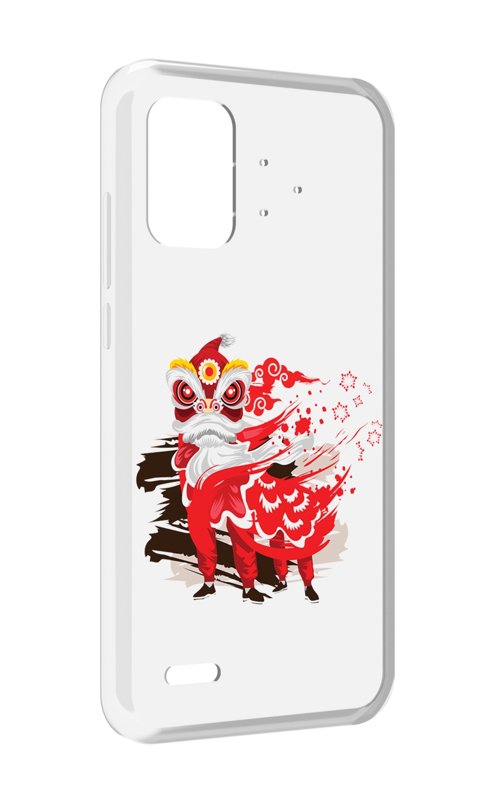 

Чехол MyPads красный-карнавал для UMIDIGI Bison Pro, Прозрачный, Tocco