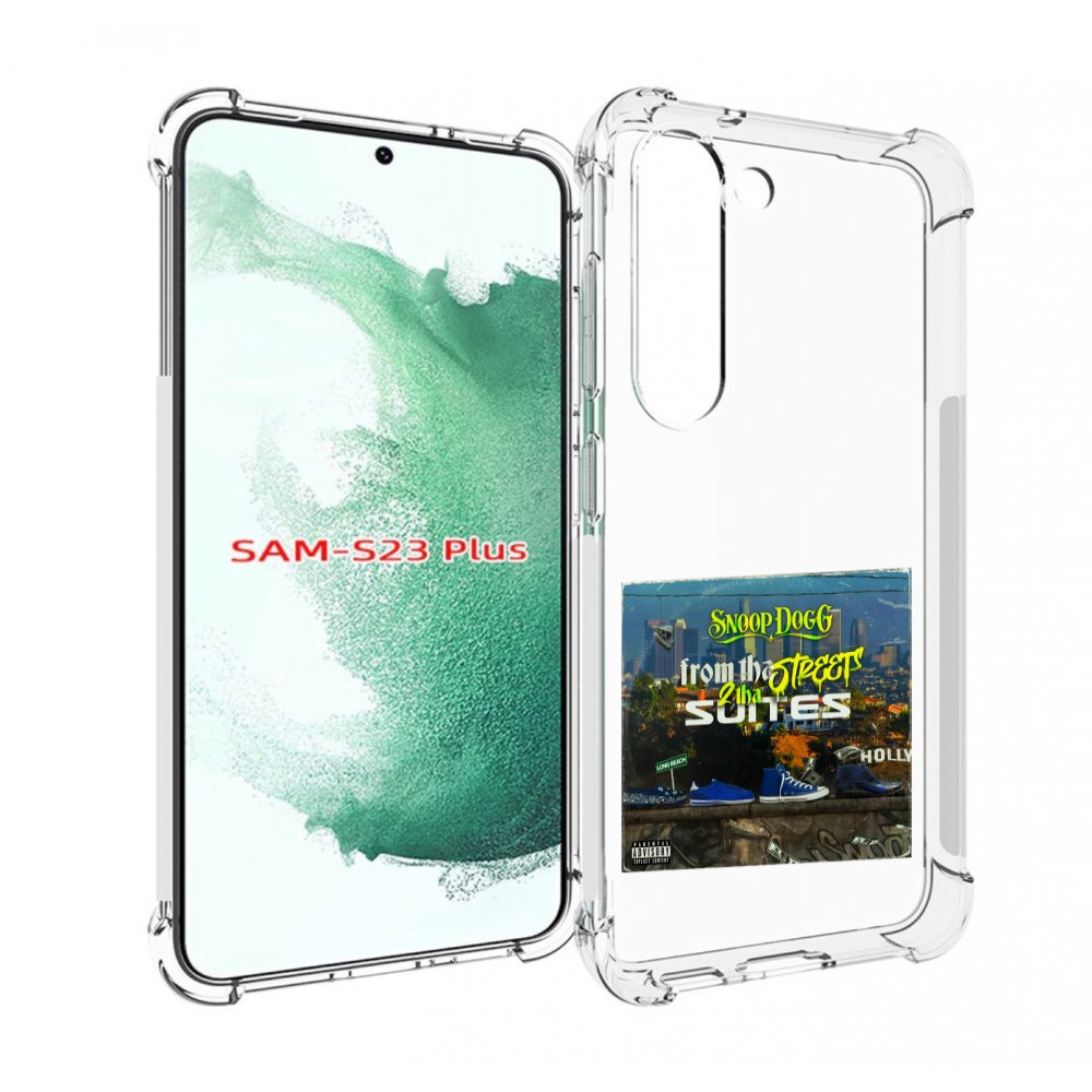 

Чехол MyPads Snoop Dogg FROM THE STREET 2 THA SUITES для Samsung Galaxy S23 Plus +, Прозрачный, Tocco