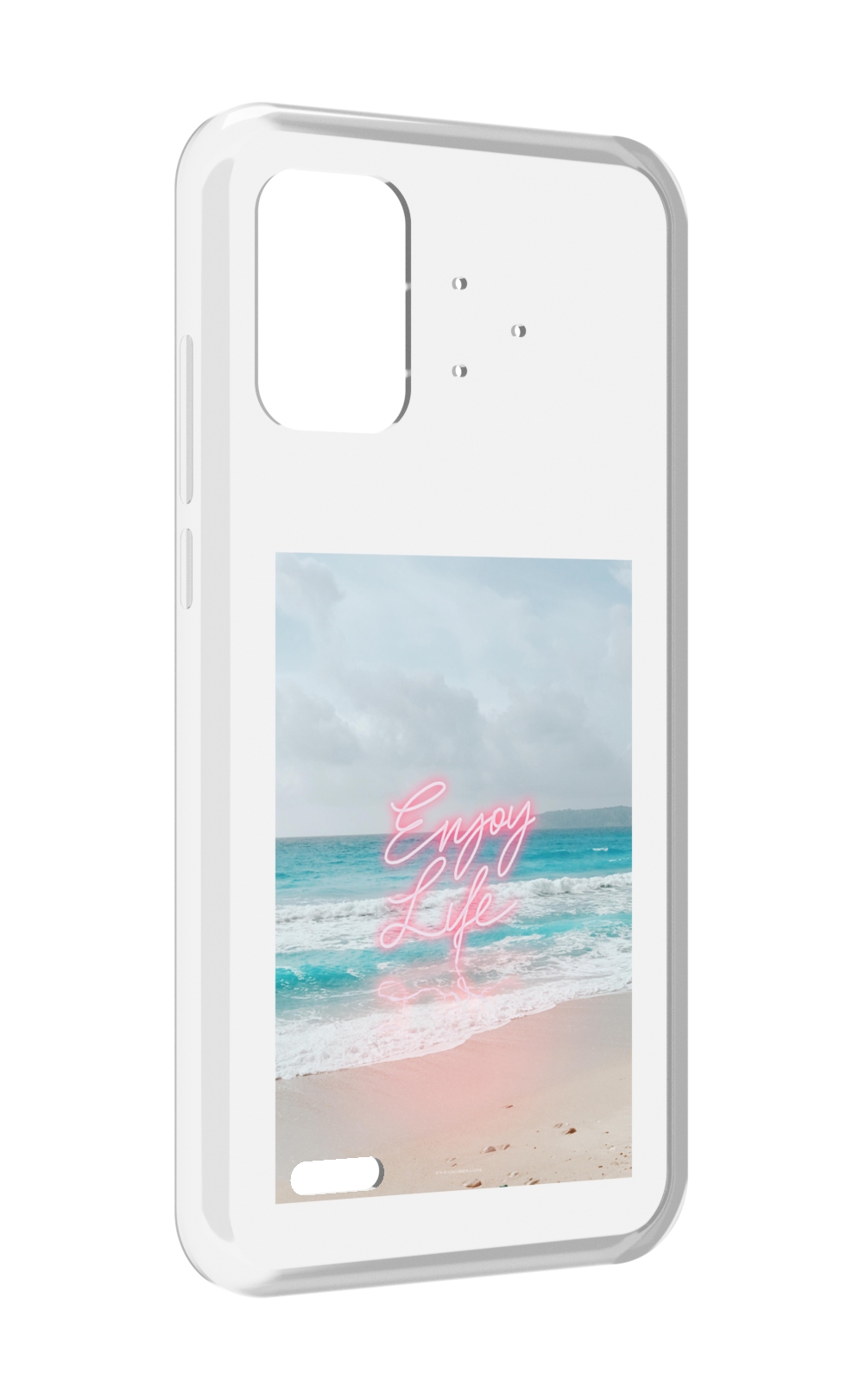 

Чехол MyPads красивый пляж для UMIDIGI Bison Pro, Прозрачный, Tocco